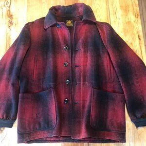 Vintage 1930's Malone Wool Waterproof Coat